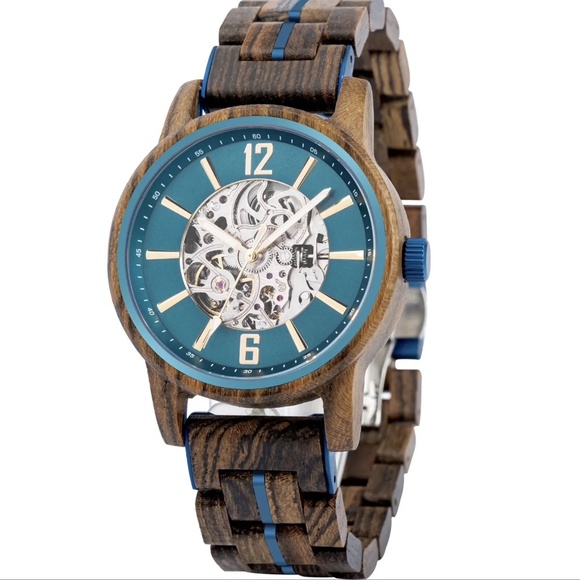 BOBO Bird - Luxury Handmade Compass Style Wood Automatic Mechanical Movement - Picture 14 of 14